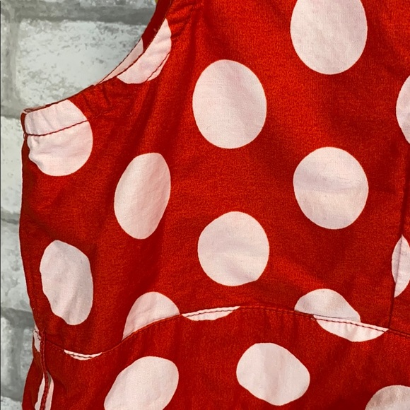 Eshakti polka dot floral print dress size - Picture 9 of 16